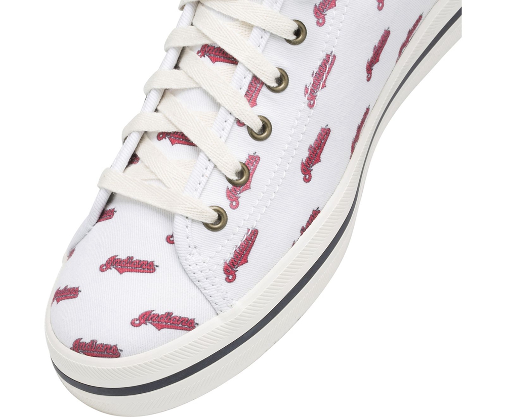 Zapatillas Keds Mujer Blancas/Rojas - Kickstart Mlb® - 471-BZFPXQ